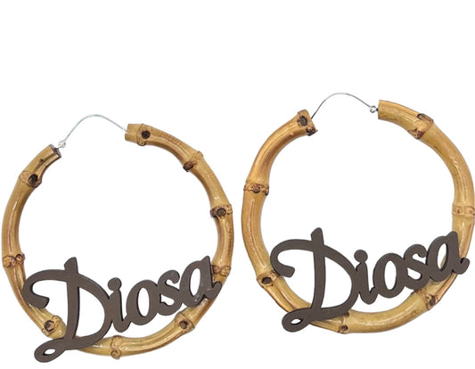 Diosa Bamboo Earrings