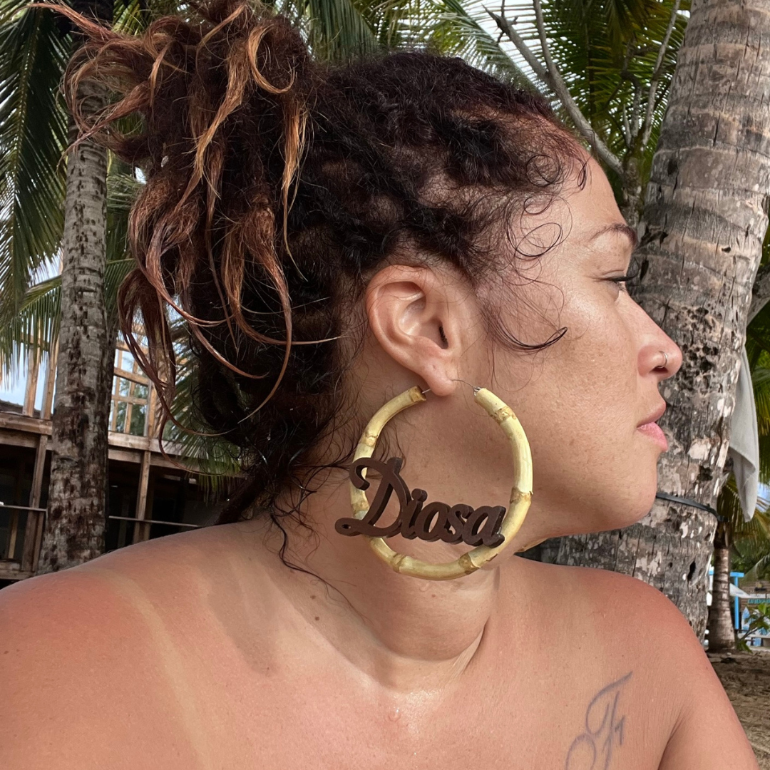 Diosa Bamboo Earrings