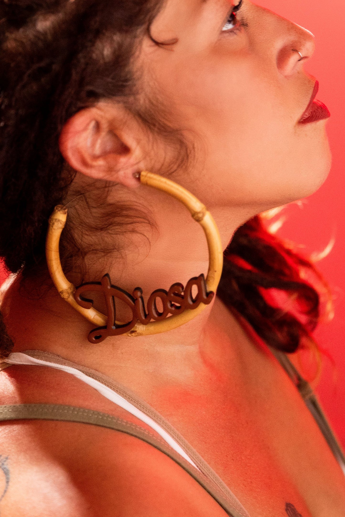 Diosa Bamboo Earrings