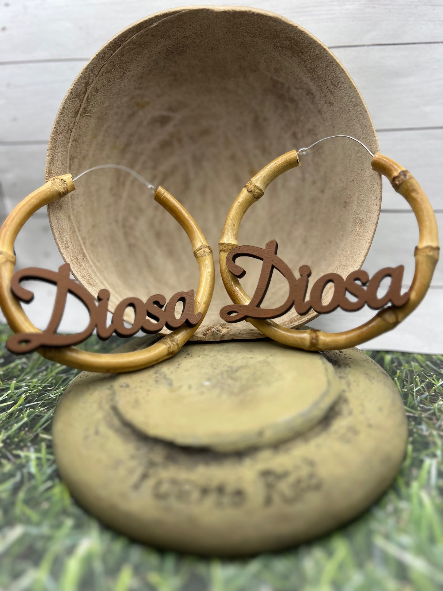 Diosa Bamboo Earrings