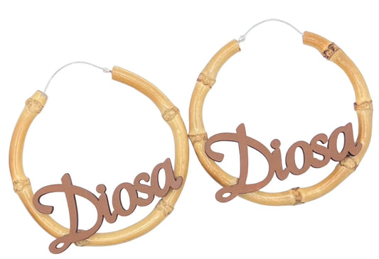 Diosa Bamboo Earrings