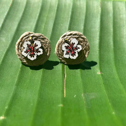 Ama Flower Stud Earrings