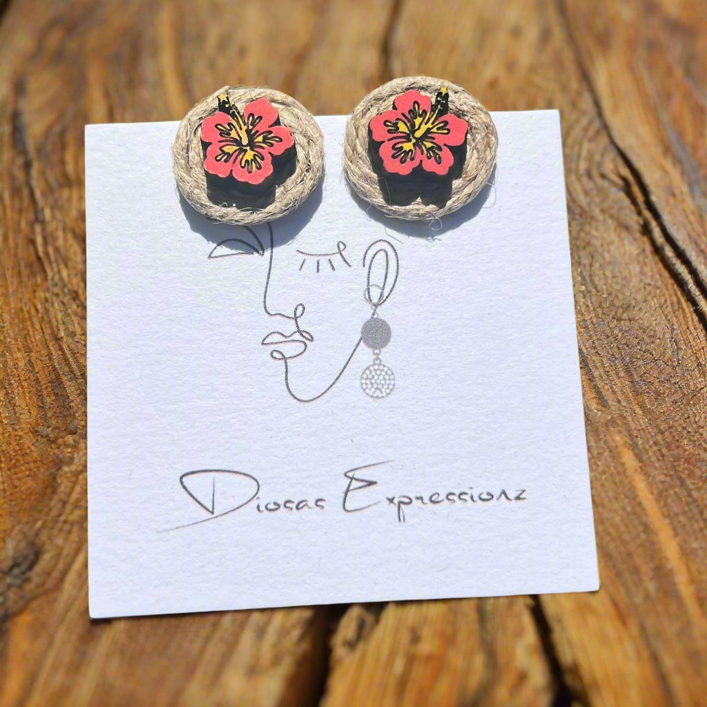 Ama Flower Stud Earrings