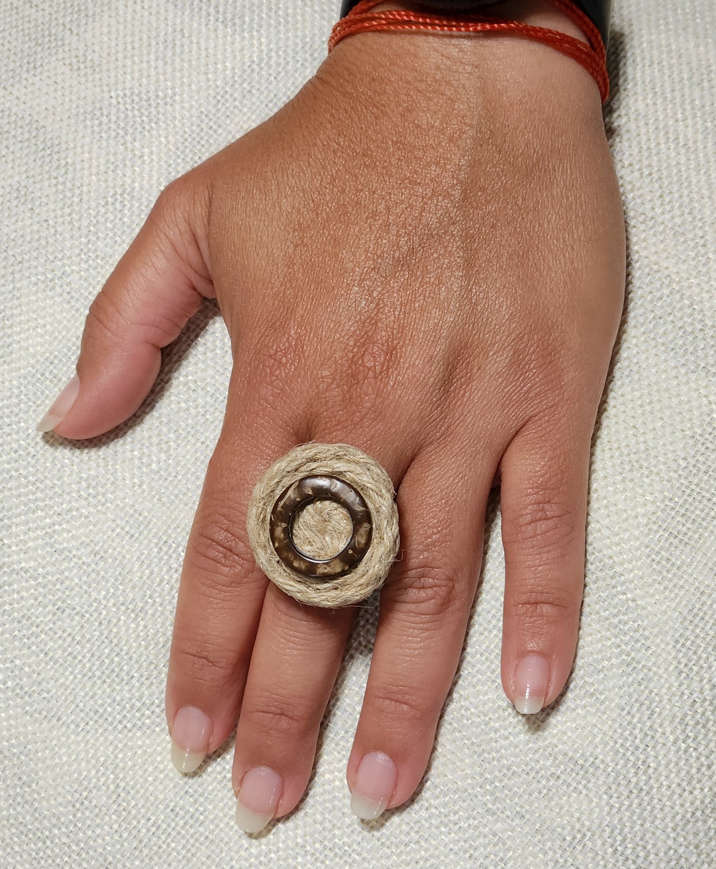 Spiral Jute Ring